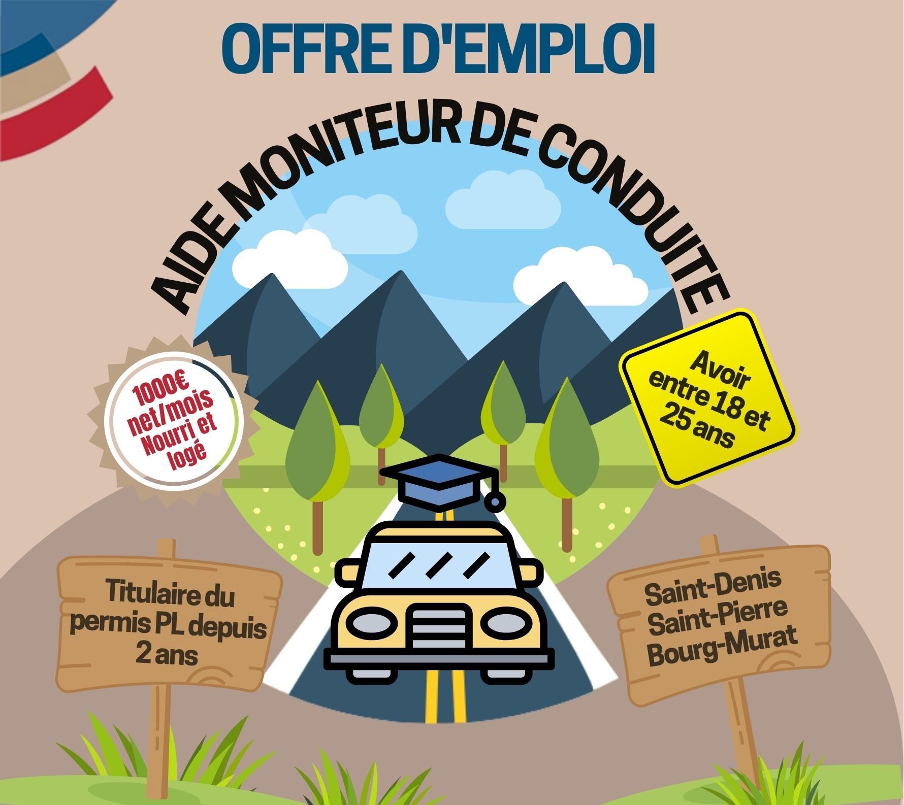 Aide moniteur de conduite