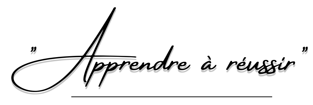apprendre a reussir