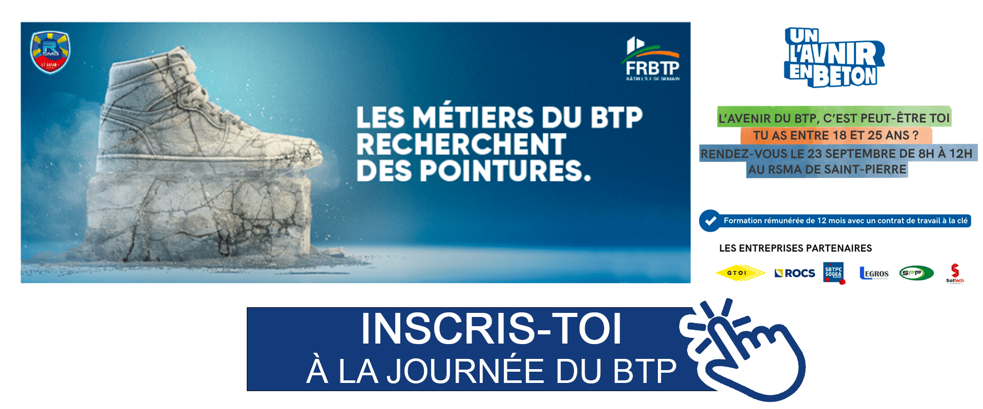 Journée de recrutement aux métiers du BTP à la Réunion